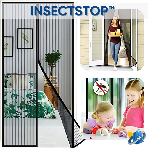 INSECTSTOP™ - Cortina mosquitera magnética