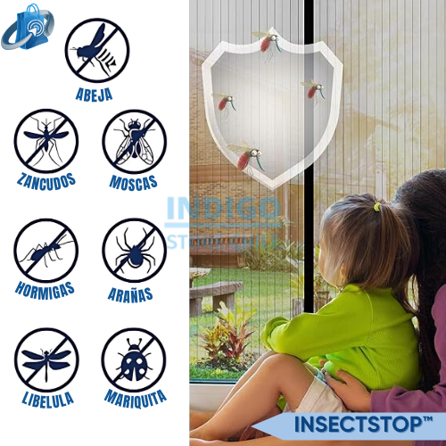 INSECTSTOP™ - Cortina mosquitera magnética