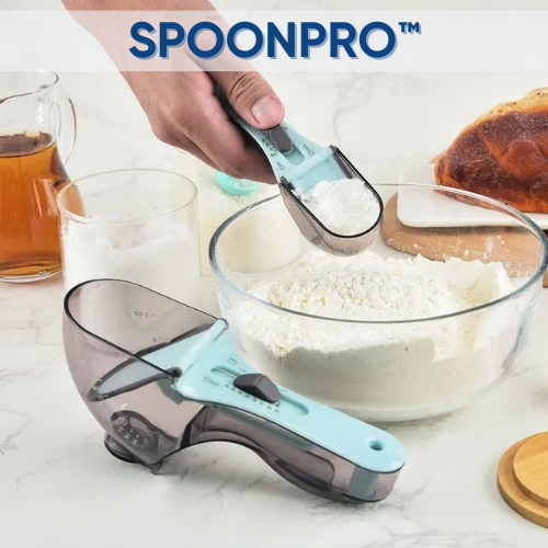 SPOONPRO™ Set 2 Cuchara Medidora ajustable