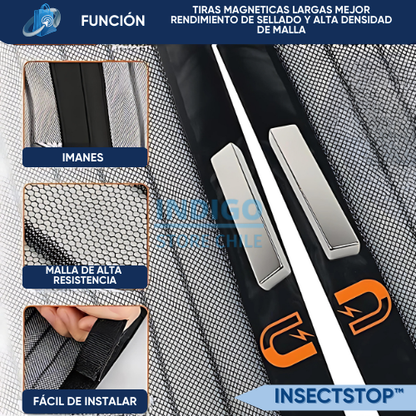 INSECTSTOP™ - Cortina mosquitera magnética